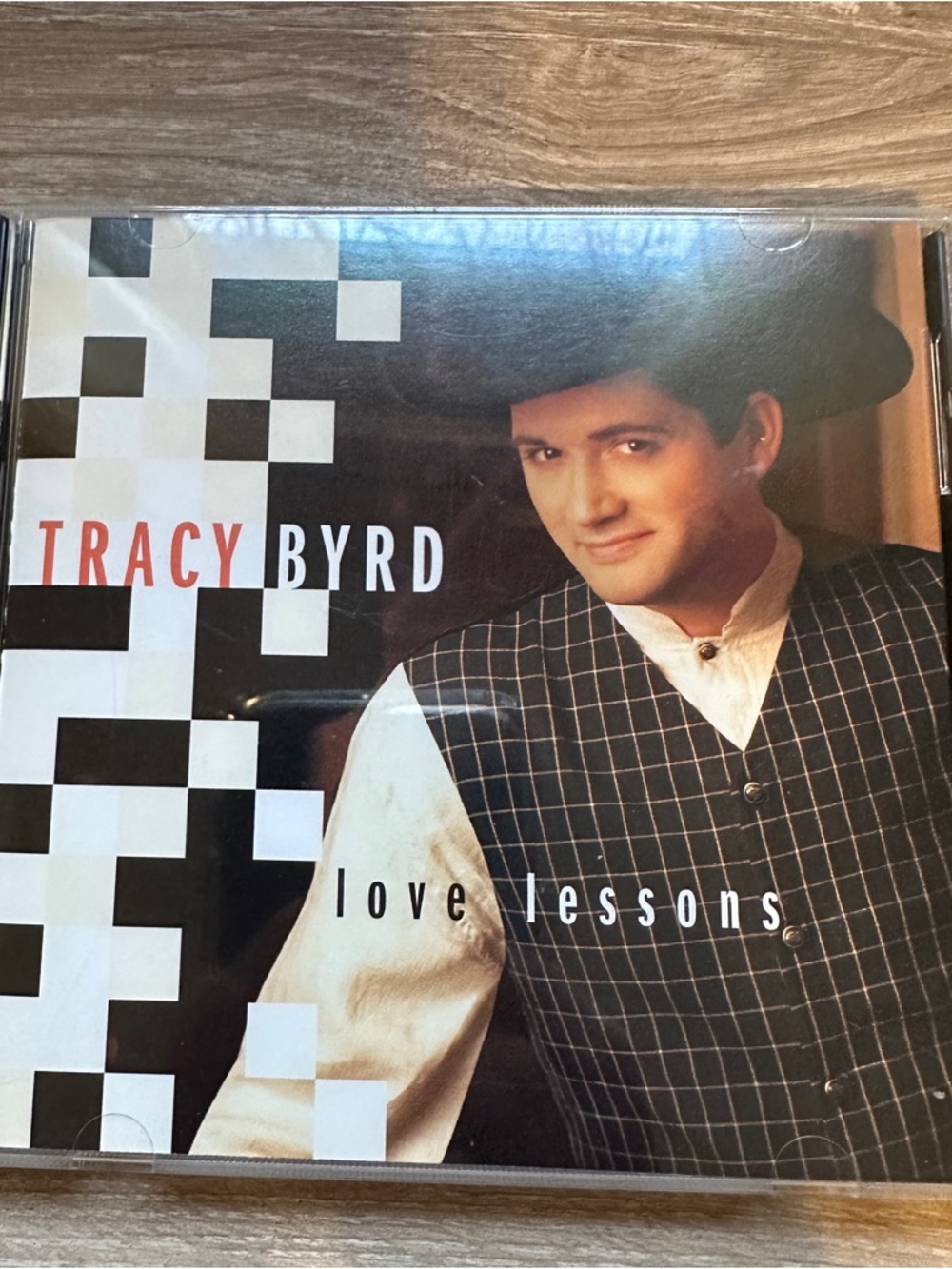 Tracy Byrd "Love Lessons" CD - Country Album (Black, White, Cream)